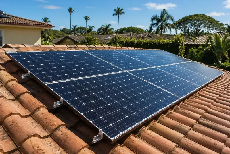 Installation de panneaux solaires à Plouay